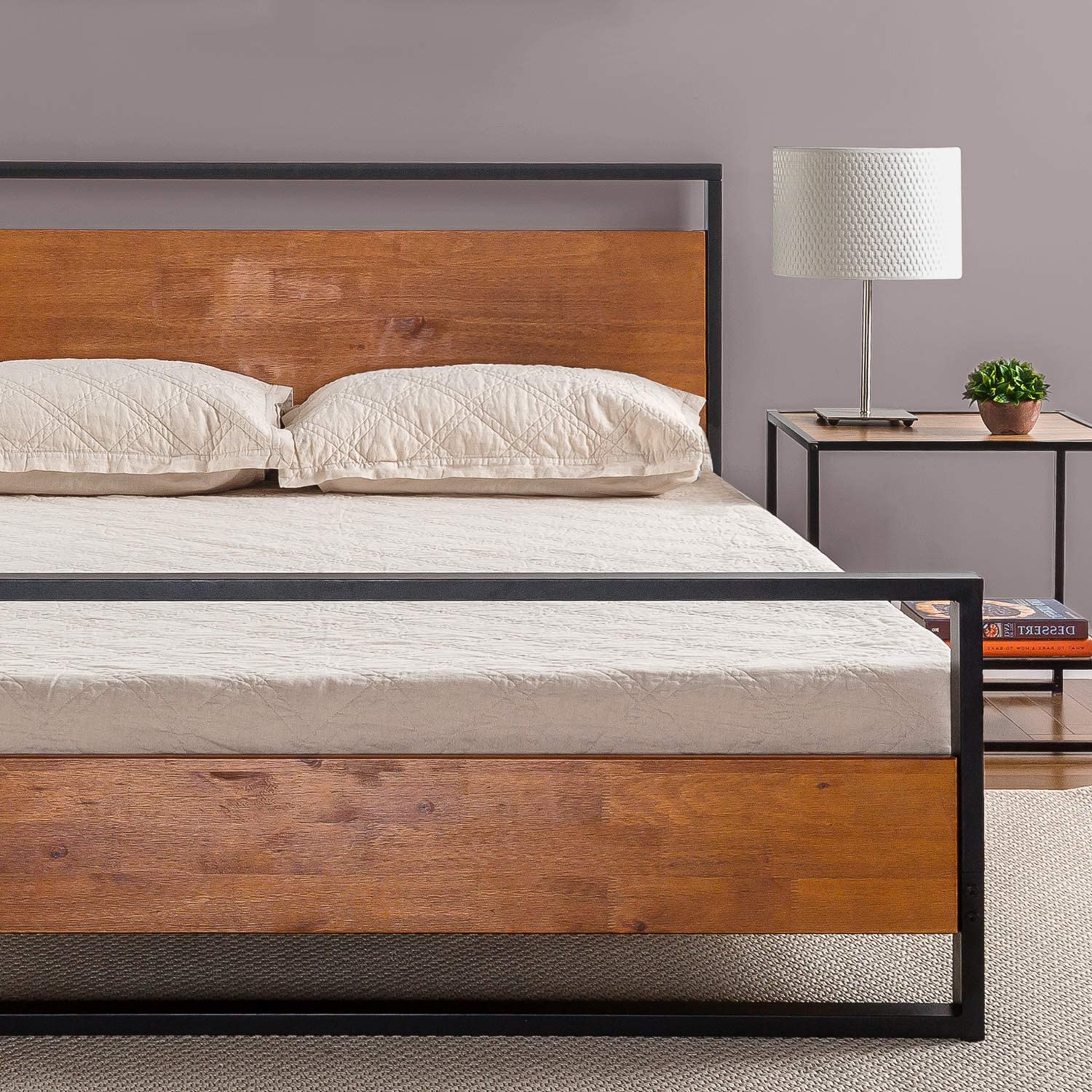 The Best Platform Bed Frames with Headboard Small Sweet Home