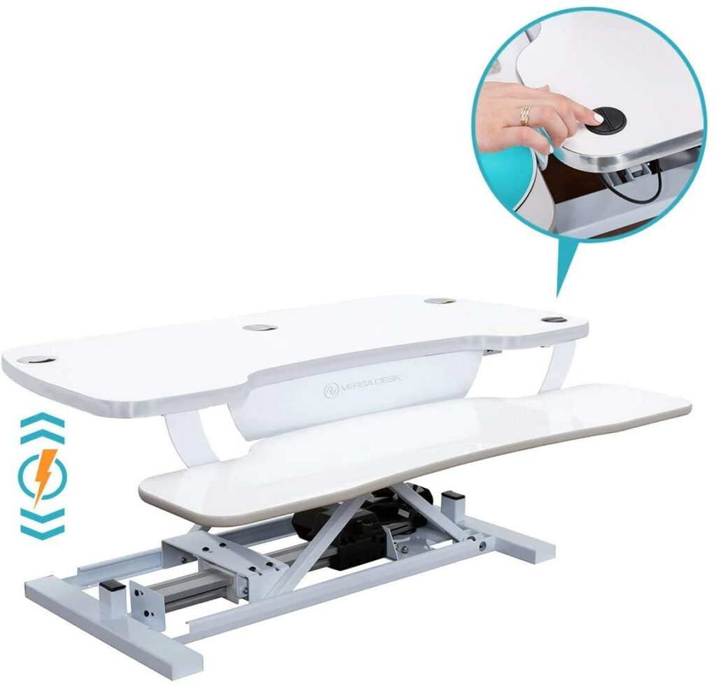 Best Electric Standing Desk Converters Small Sweet Home