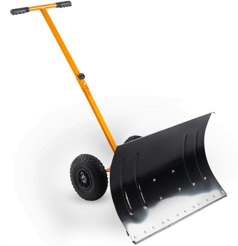 The Best Snow Shovel with Wheels – Small Sweet Home