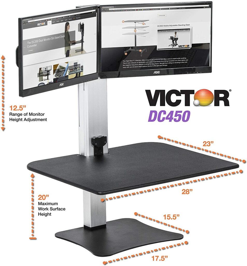 Best Electric Standing Desk Converters Small Sweet Home